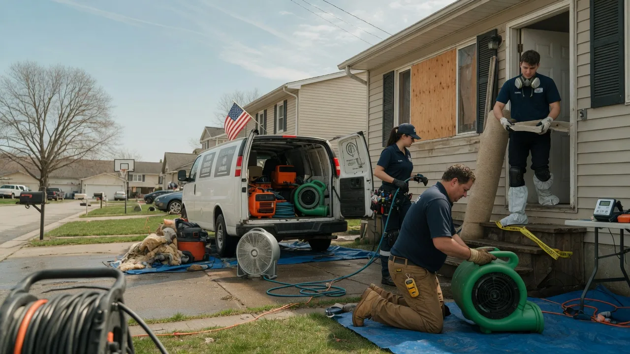 Water Damage Restoration in Montfort, WI near me